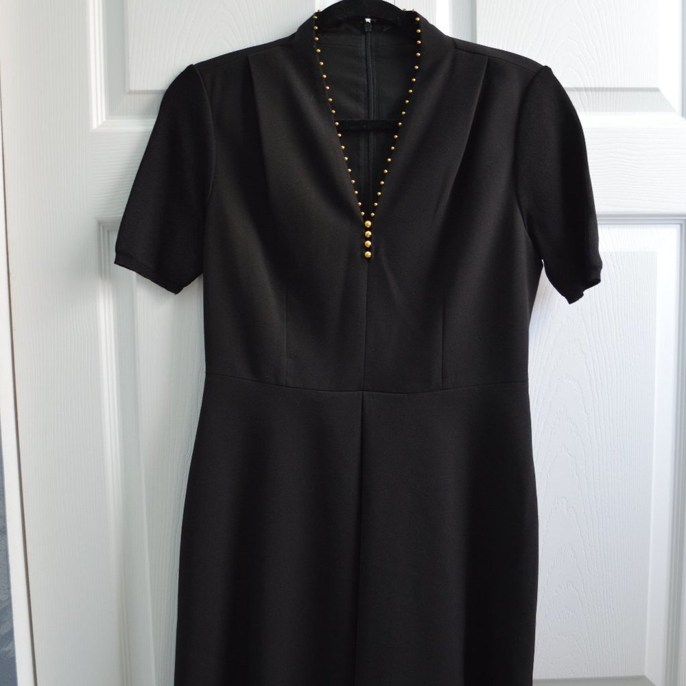 Tahari Black Dress